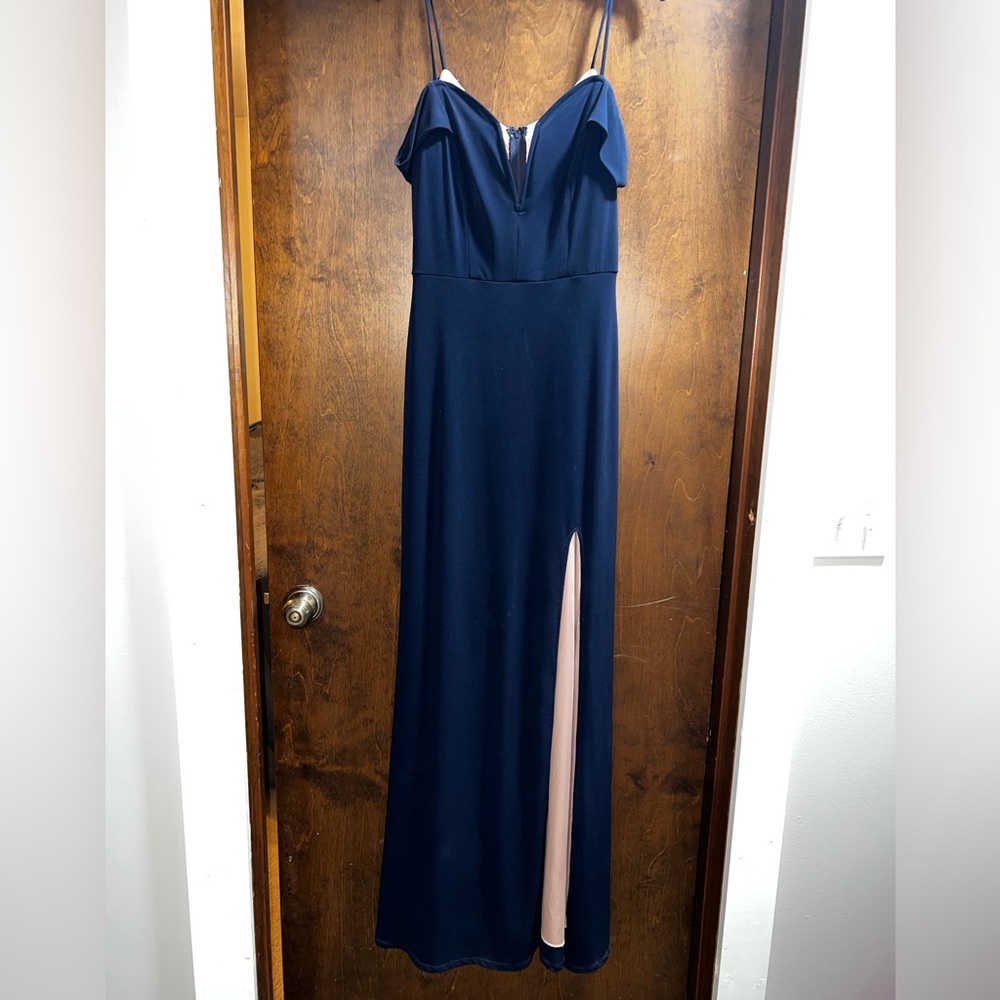 Navy Blue Prom/holiday/Hoco Dress